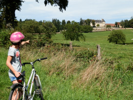 Balade en vélo à Curbigny - S. Gaillard, activités gratuites autour de Lyon, Mâcon