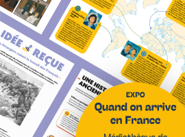 Exposition "Quand on arrive en France"