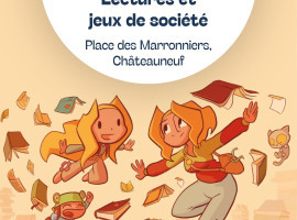Partir en livre : lectures et jeux de société