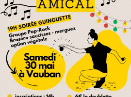 concours de pétanque amical