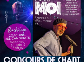 Concours de chant Votez pour moi ! & Humoriste Gilles Tremblay