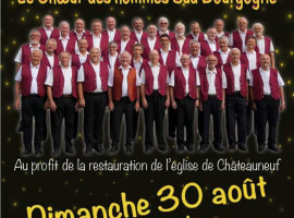 Concert du Chœur des Hommes Sud Bourgogne 