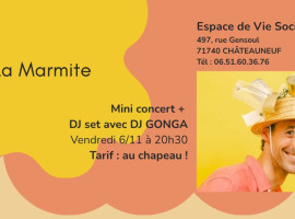 Concert et dj set de GONGA