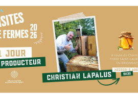 Christian Lapalus, apiculteur récoltant  : Un Jour Un Producteur