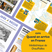 Exposition "Quand on arrive en France"