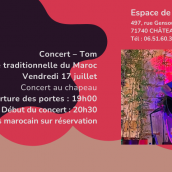 Concert : musique traditionnelle du Maroc