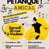 concours de pétanque amical