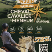 Parcours d'orientation pour cavaliers et  attelages