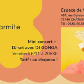 Concert et dj set de GONGA