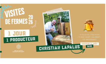 Christian Lapalus, apiculteur récoltant  : Un Jour Un Producteur